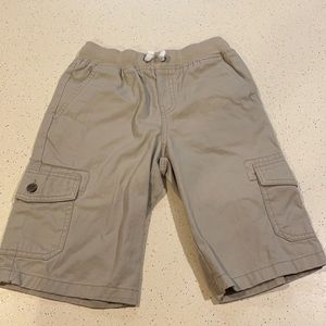 Boys Cat and Jack Khaki Cargo Shorts M 8 10